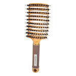 Gypsea Luxe Hair Brush – Gold Detangler