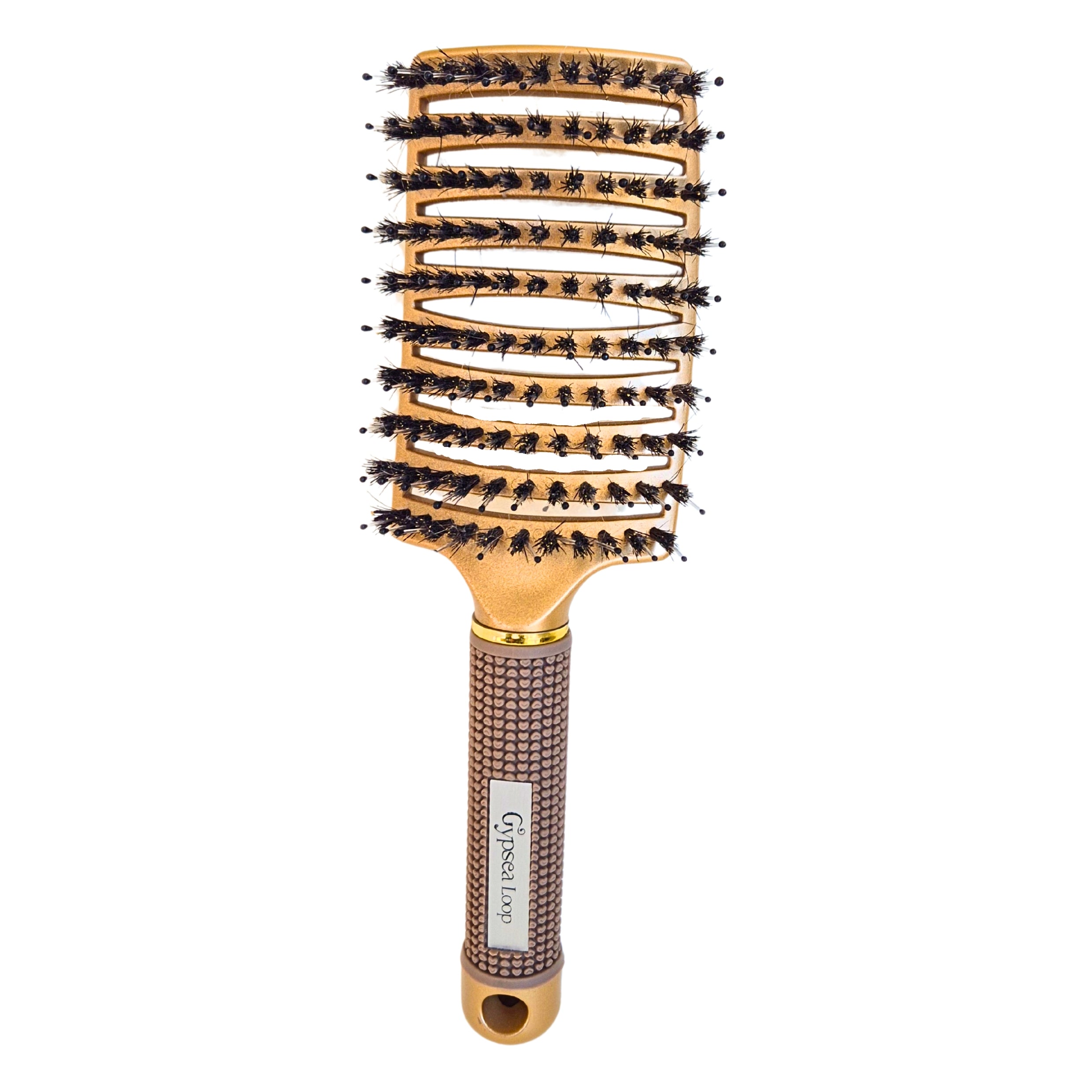 Gypsea Luxe Hair Brush – Gold Detangler