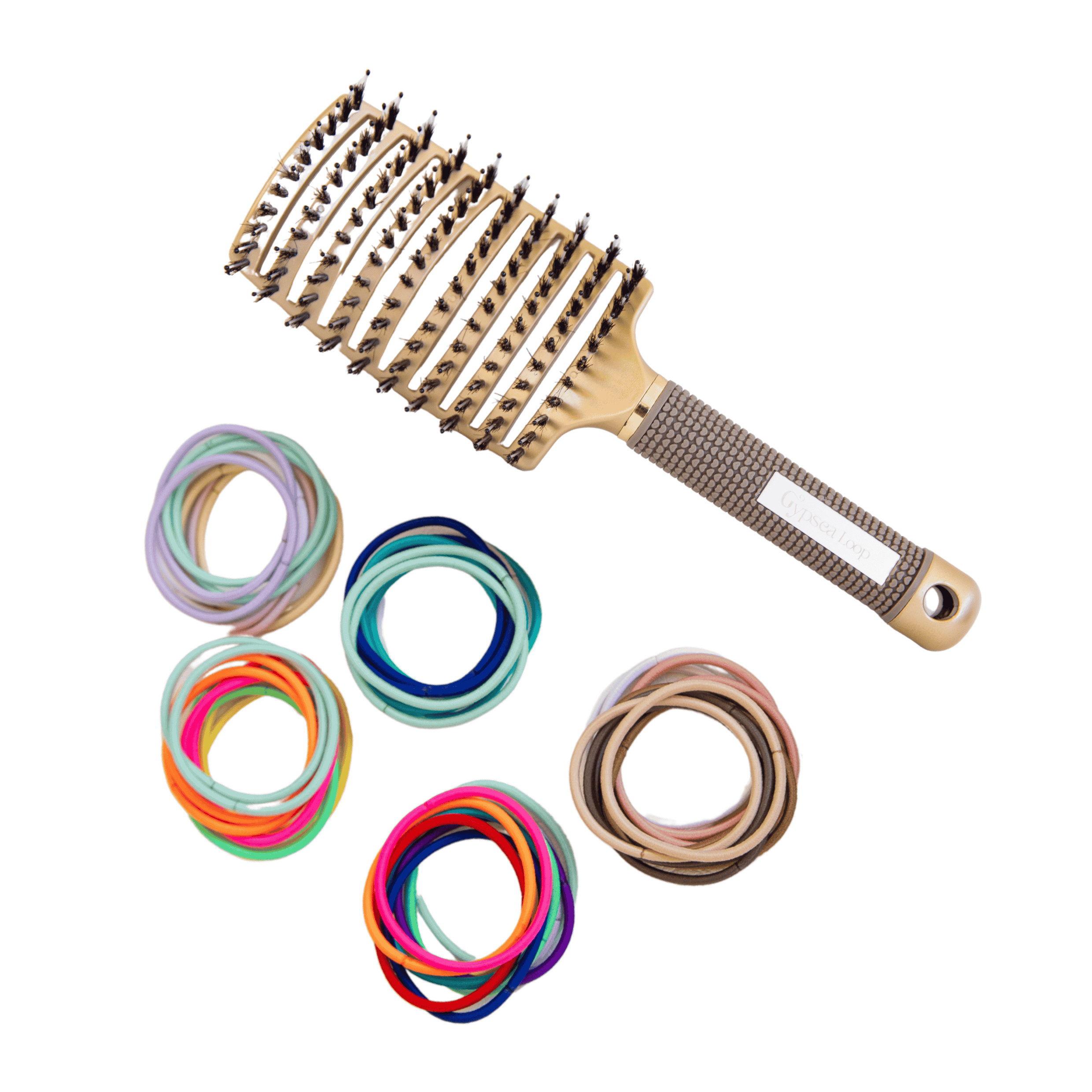Gypsea Luxe Brush and 5 Tie PK Combo