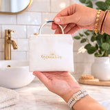 Gypsea Luxe Keep Case  - Travel Jewellery Pouch for Gypsea Loop Hair Tie Bangle and Hair Tie Elastics. 