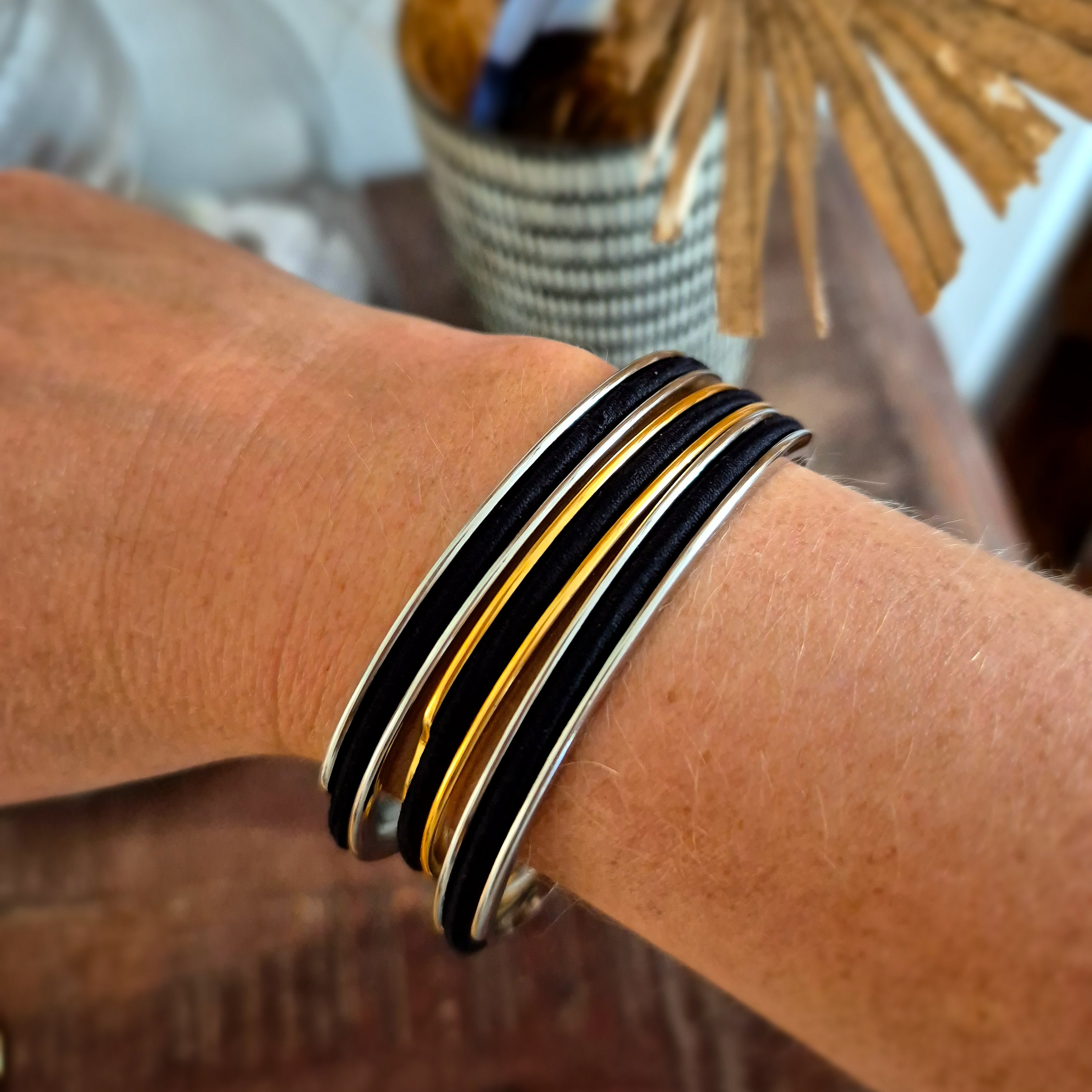 Gypsea Loop 3 Stack 2 Silver 1 Gold