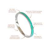 Gypsea Loop Bangle features 