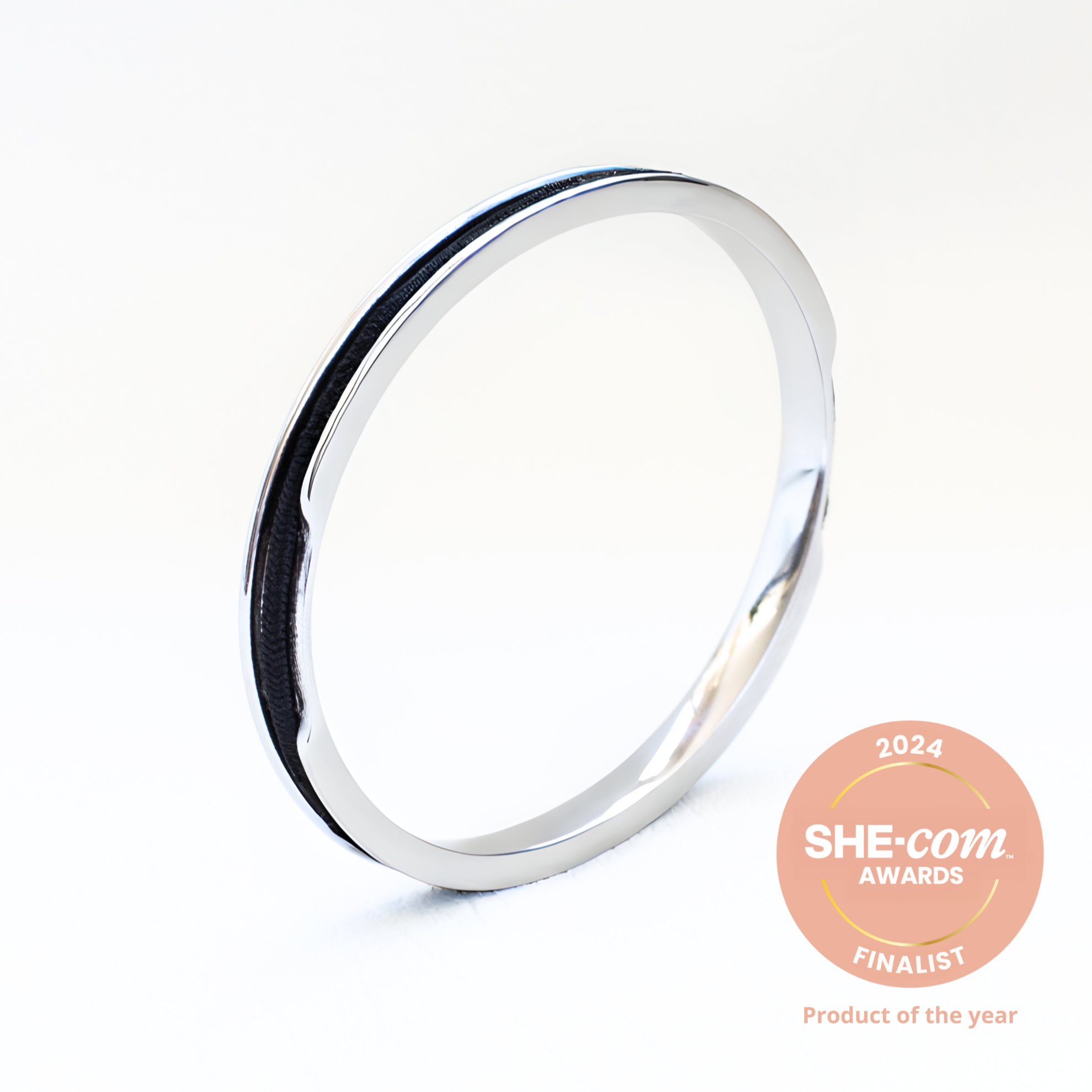 Silver Gypsea Loop Hair Tie Bangle 