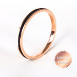 Gypsea Loop Hair Tie Bangle - Rose Gold
