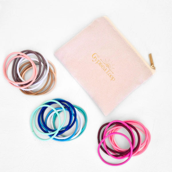 Gypsea Luxe Keep Case and 3 Tie Pk Bundle