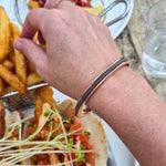 Hair Tie Bangle in Rose Gold by Gypsea loop 