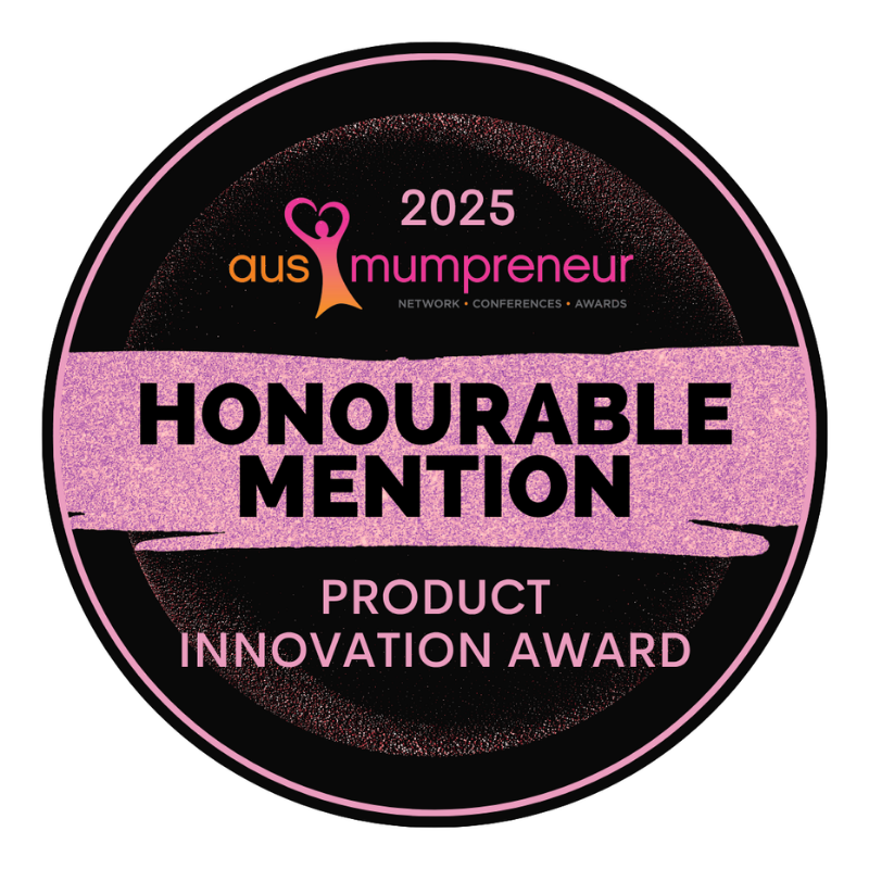 2025 ausmumpreneur Honourable Mention Product Innovation Award Gypsea Loop